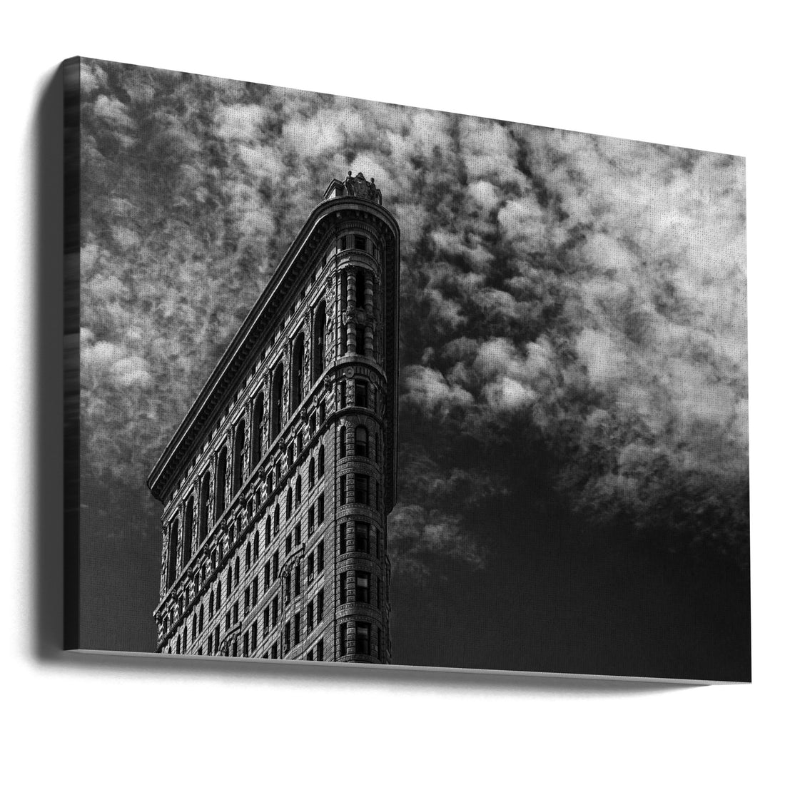 NYC Flatiron by Francesco Santini | Urban Architecture Landmark, Large Canvas Wall Art Print | Artsy Earth