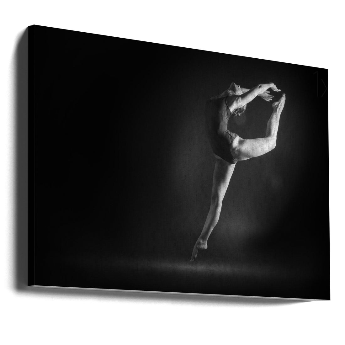 Dance Performance by Elad Nissim | Ballet Dancer Stage, Large Canvas Wall Art Print | Artsy Earth