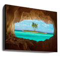 Paradise View by Matt Anderson | Tropical Beach Paradise, Large Canvas Wall Art Print | Artsy Earth