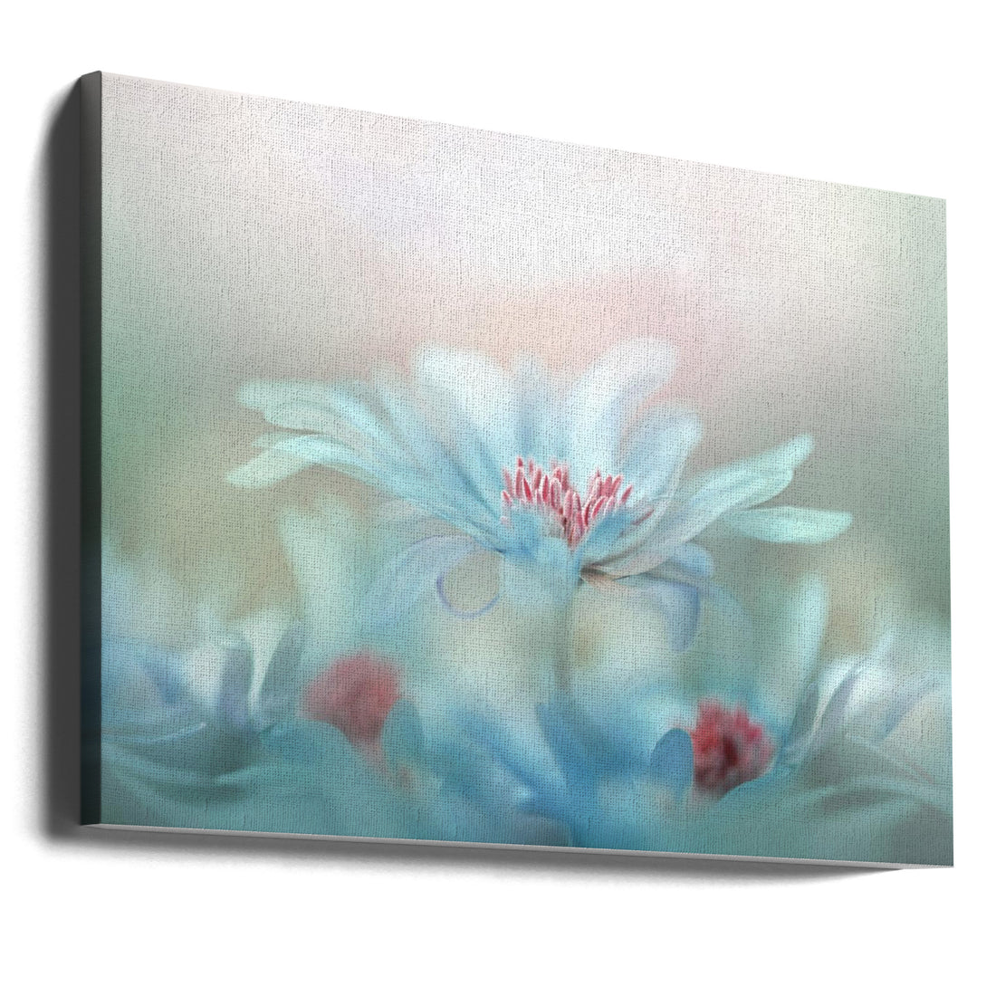 Romantic Garden Fantasy by Jacky Parker | Soft Floral Romance, Large Canvas Wall Art Print | Artsy Earth