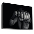 Boxing Punch Action by Adrian Vrican | Boxing Sport Fight, Large Canvas Wall Art Print | Artsy Earth