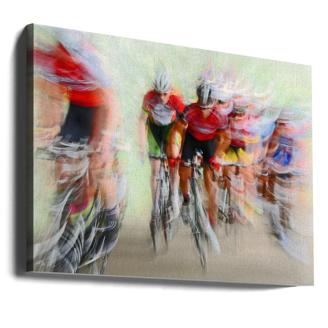 Racing Blur Motion by Lou Urlings | Action Sports Photography, Large Canvas Wall Art Print | Artsy Earth