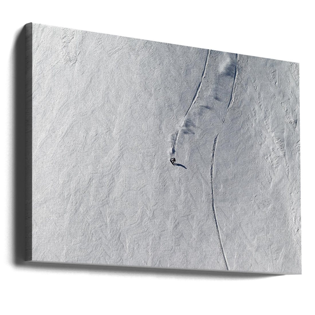 Snow Lines by Jakob Sanne | Winter Sports Action, Large Canvas Wall Art Print | Artsy Earth