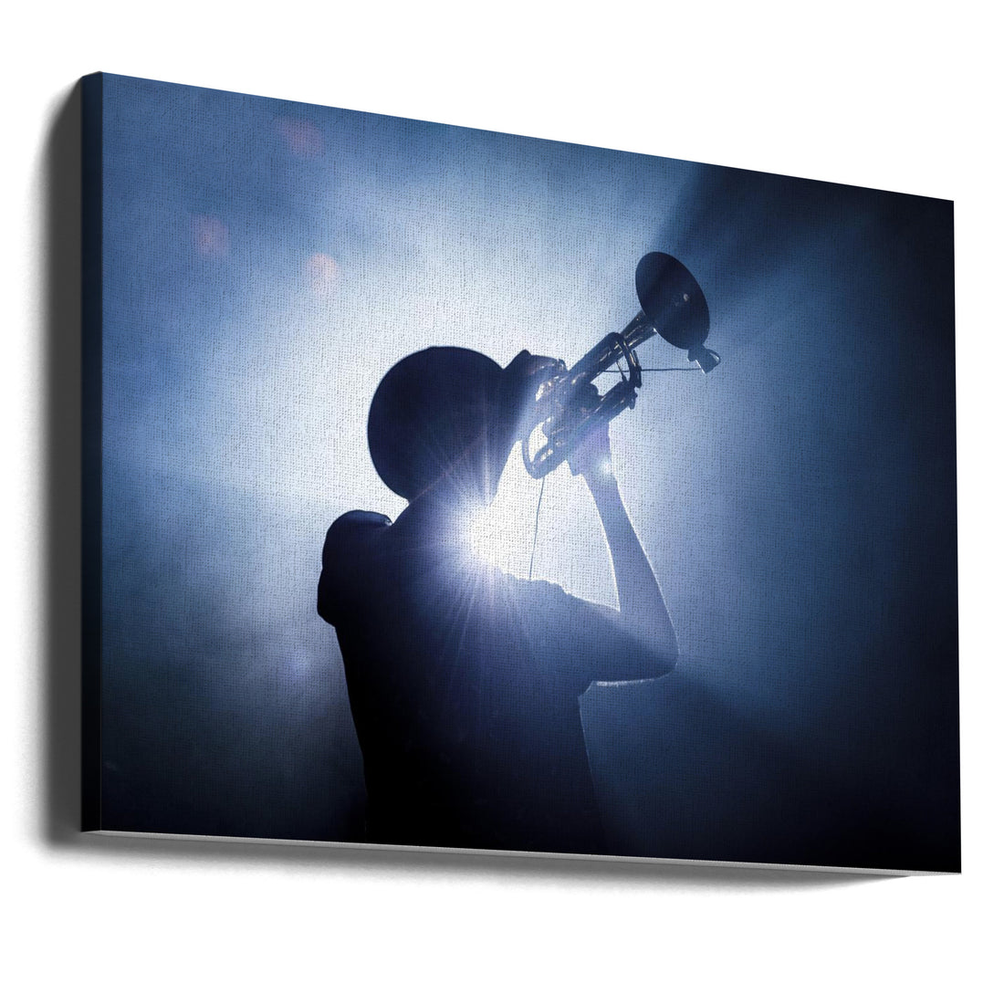 Trumpet Player by Erik De Klerck | Live Music Performance, Large Canvas Wall Art Print | Artsy Earth