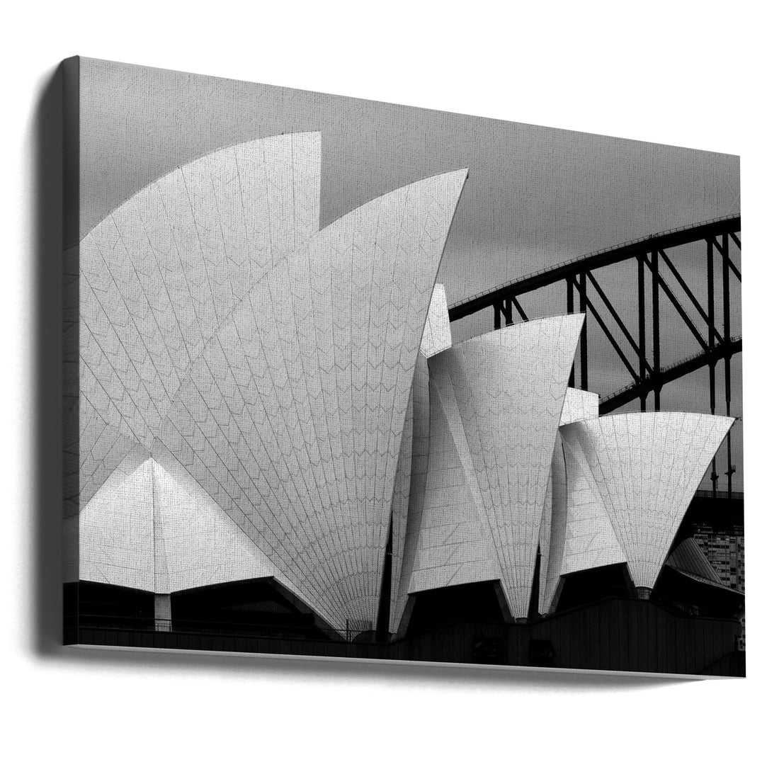 Opera House Sydney by Alida Van Zaane | Iconic Architecture Landmark, Large Canvas Wall Art Print | Artsy Earth