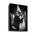 Stage Light Performance by Anders Samuelsson | Black White Concert, Large Canvas Wall Art Print | Artsy Earth