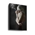 blind smoke by Olga Mest | Conceptual Smoke Photography, Large Canvas Wall Art Print | Artsy Earth