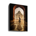 Taj Mahal Cleaner by Pavol Stranak | Historic Palace Worker, Large Canvas Wall Art Print | Artsy Earth