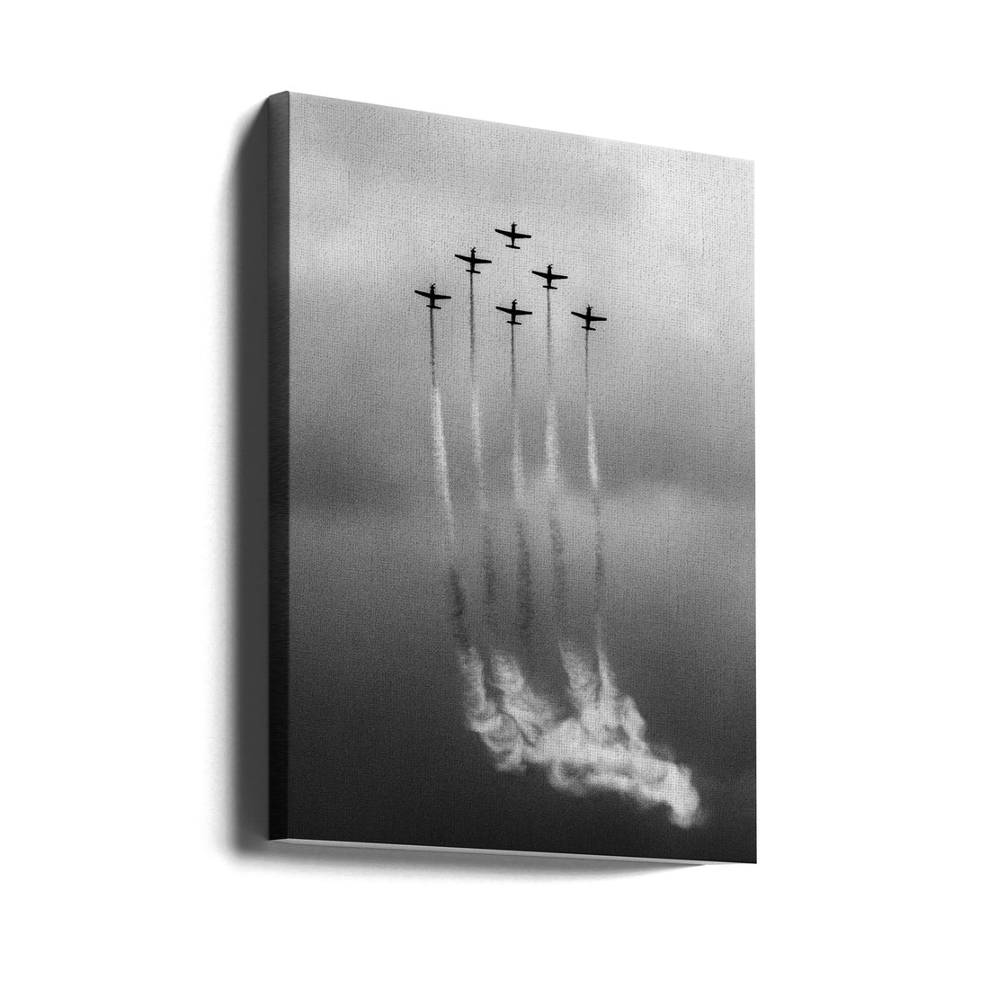 Six on Cloud by Antonyus Bunjamin (abe) | Aircraft Formation Show, Large Canvas Wall Art Print | Artsy Earth