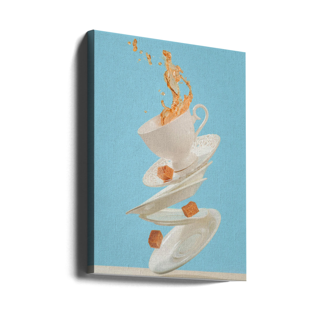 Coffee for a stage magician by Dina Belenko | Morning Still Life, Large Canvas Wall Art Print | Artsy Earth