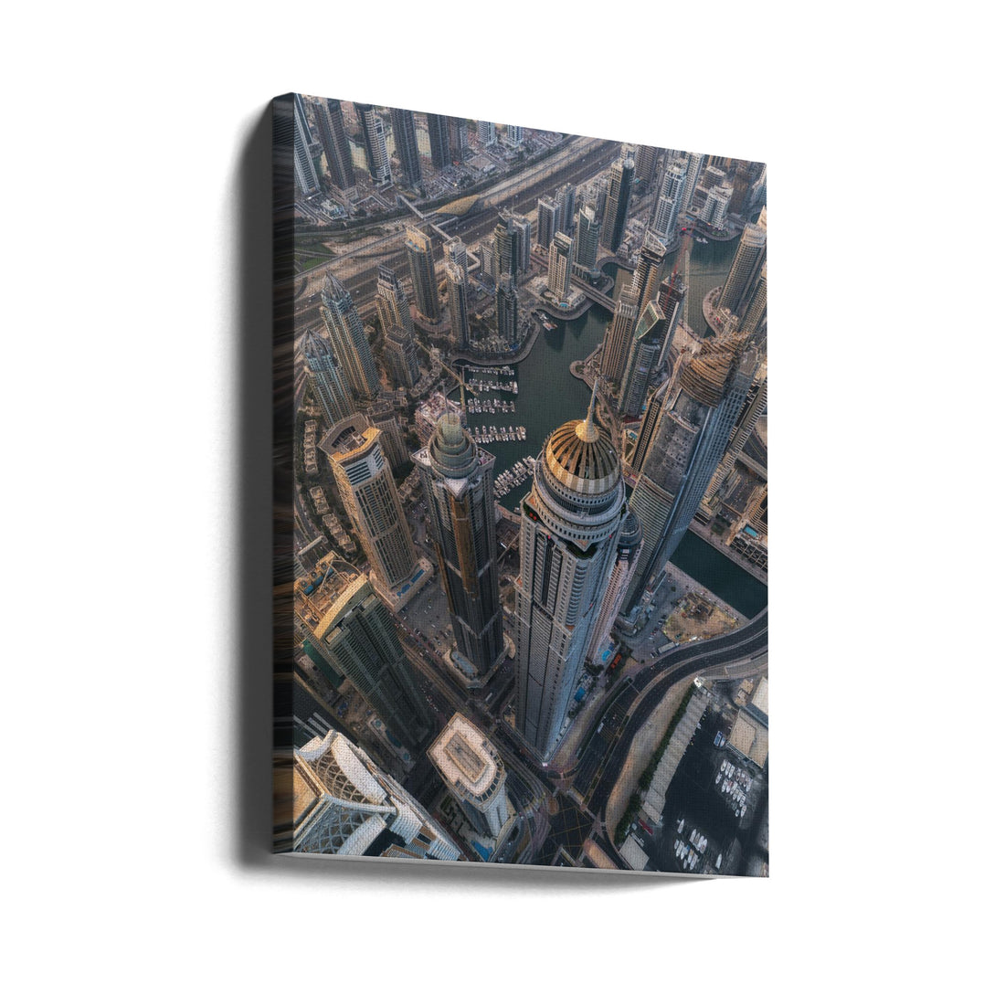 Princess Marina by Stan Huang | Dubai Marina Skyline, Large Canvas Wall Art Print | Artsy Earth