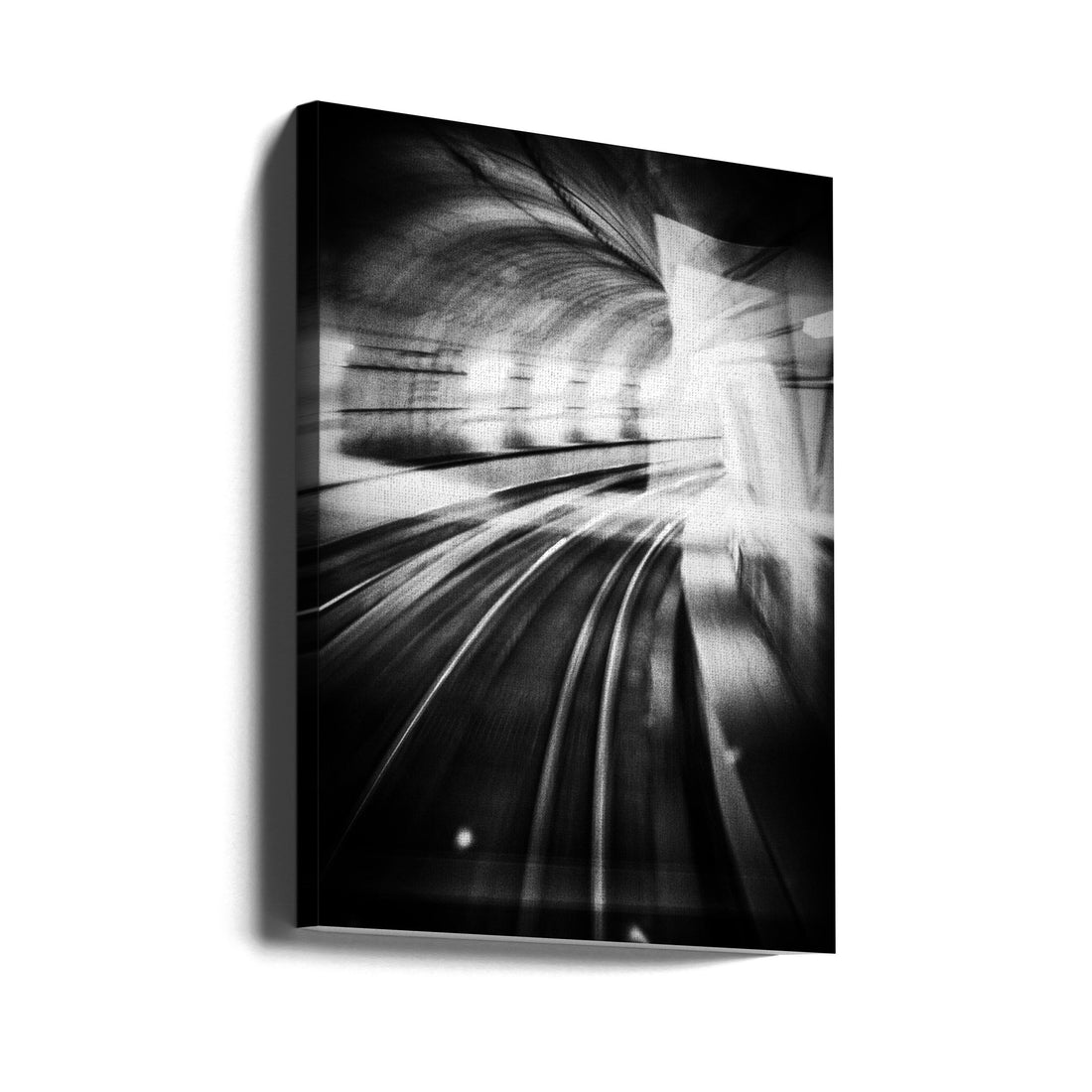 Metro Lights by Mauro Bricchetti | Subway Motion Blur, Large Canvas Wall Art Print | Artsy Earth