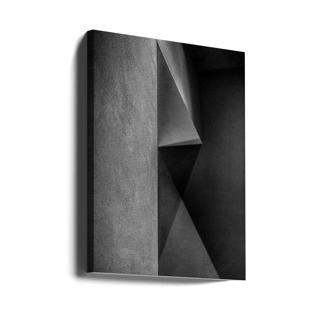 Grey Shadows by Inge Schuster | Industrial Architecture Geometry, Large Canvas Wall Art Print | Artsy Earth