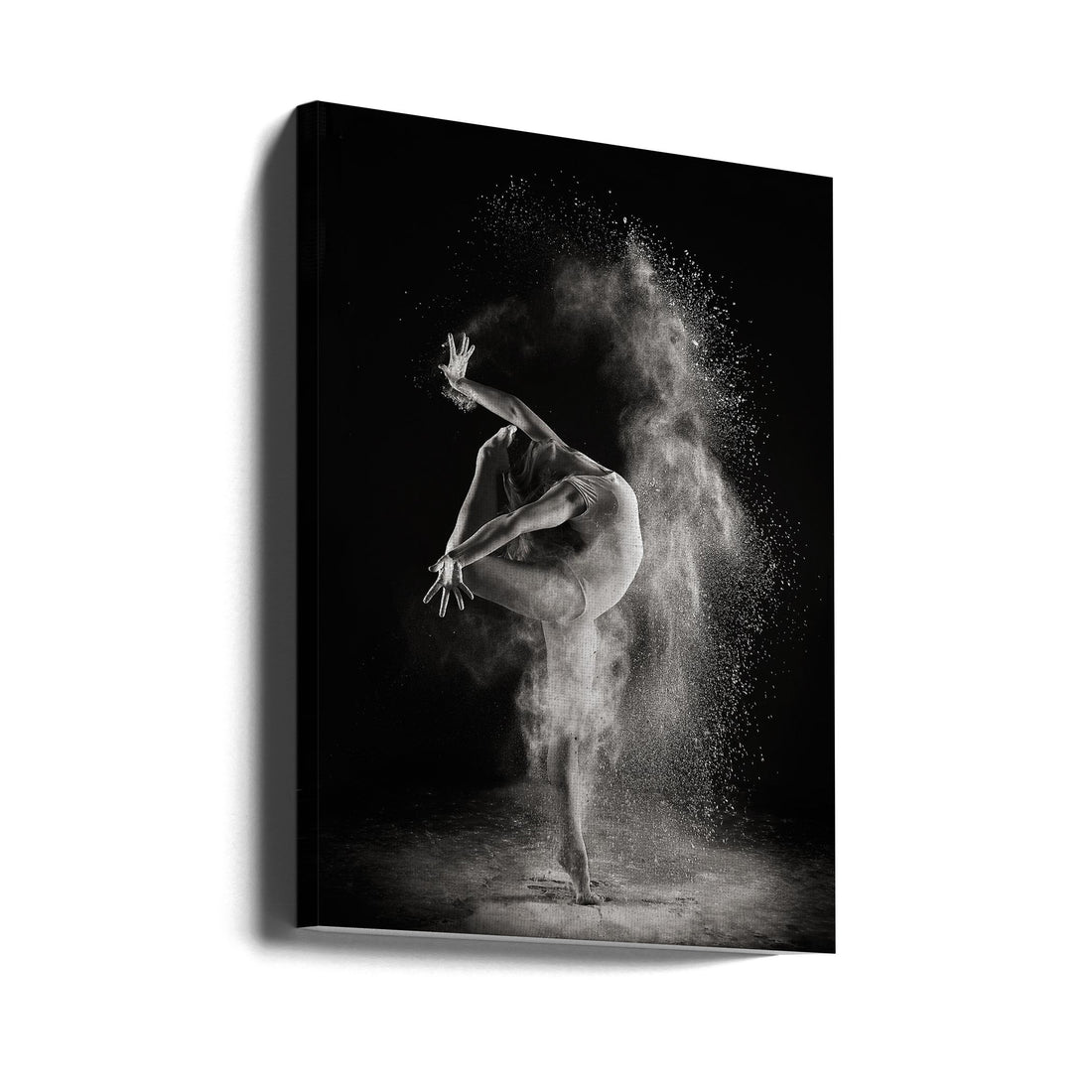 In the light by Shades And Light | Dark Ballet Performance, Large Canvas Wall Art Print | Artsy Earth