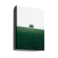 The Lonely Oak Tree by Christian Lindsten | Rural Landscape Minimalism, Large Canvas Wall Art Print | Artsy Earth