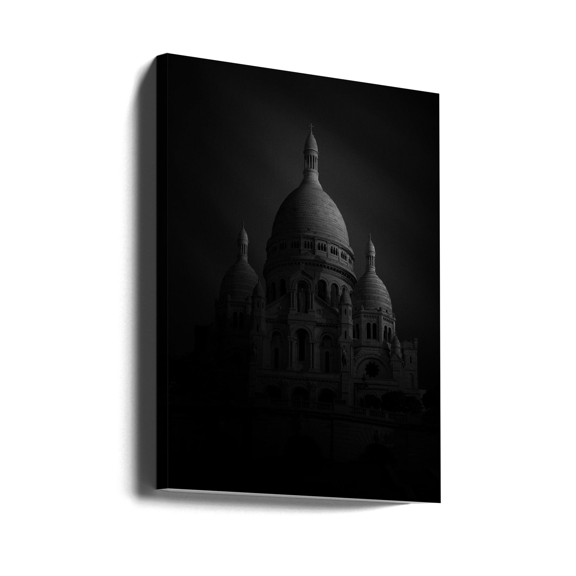 Sacred Heart Basilica by Sebastien Del Grosso | Religious Architecture Landmark, Large Canvas Wall Art Print | Artsy Earth