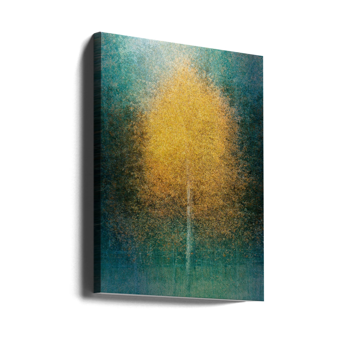 Autumn Forest Path by Katarina Holmström | Lonely Tree Landscape, Large Canvas Wall Art Print | Artsy Earth