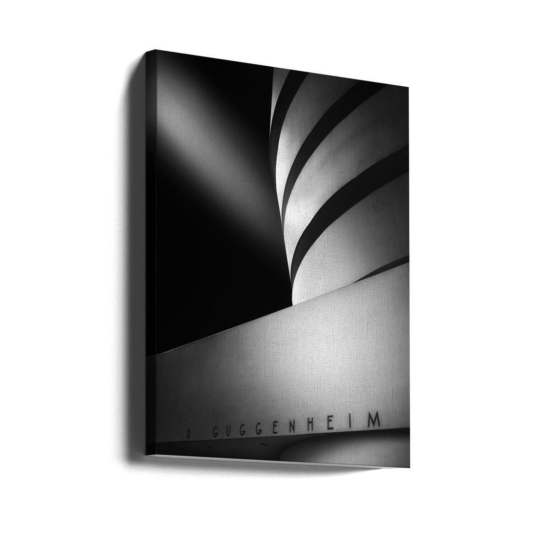 The Guggenheim Museum by Jorge Ruiz Dueso | Iconic Architecture Landmark, Large Canvas Wall Art Print | Artsy Earth