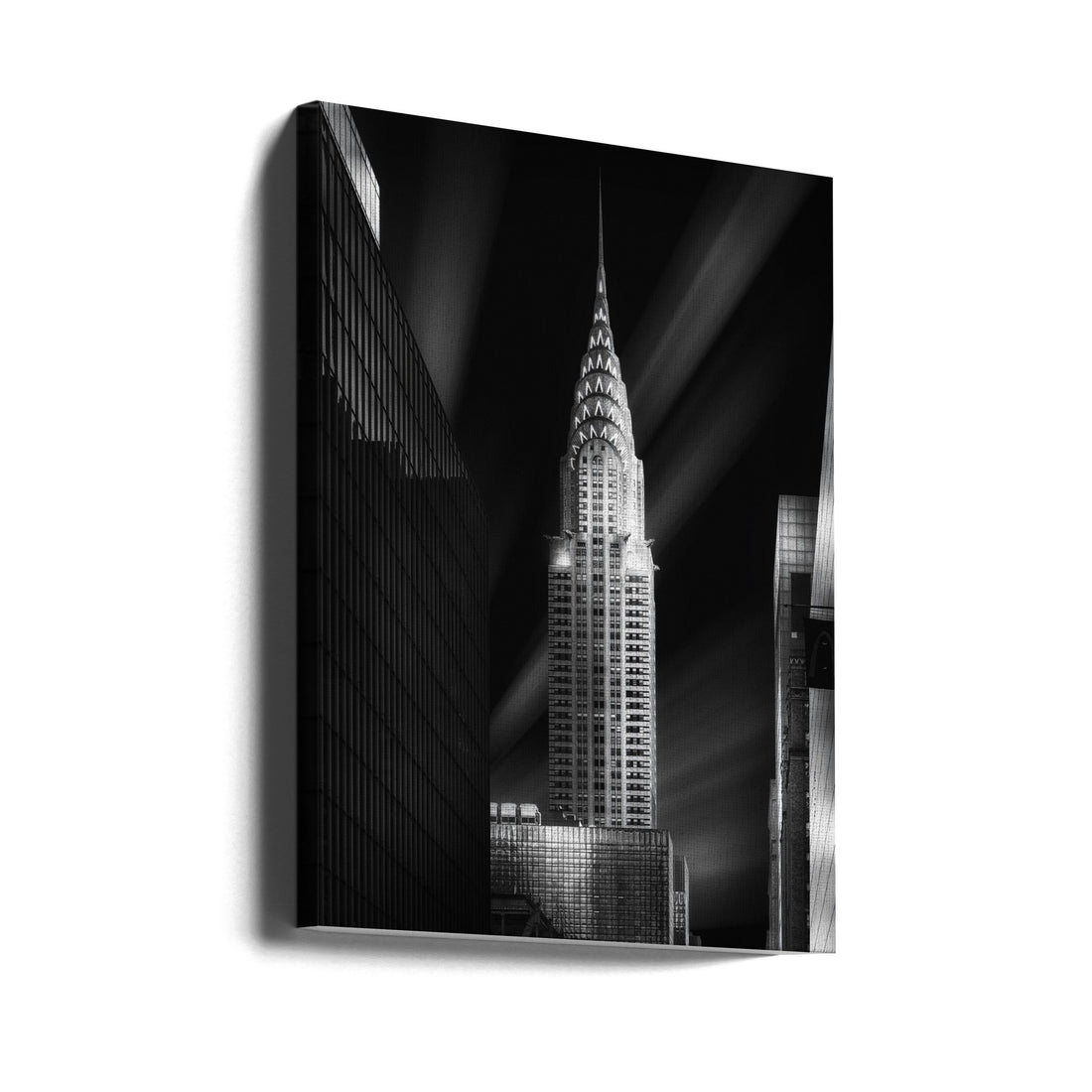 Chrysler Building by Jorge Ruiz Dueso | Nyc Architecture Landmark, Large Canvas Wall Art Print | Artsy Earth