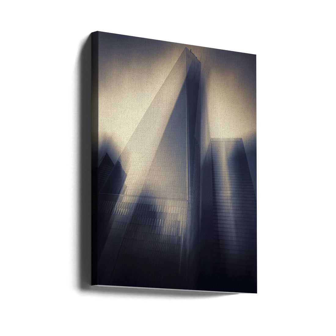 NYC Architecture by Massimo Della Latta | Urban Skyscraper Abstract, Large Canvas Wall Art Print | Artsy Earth