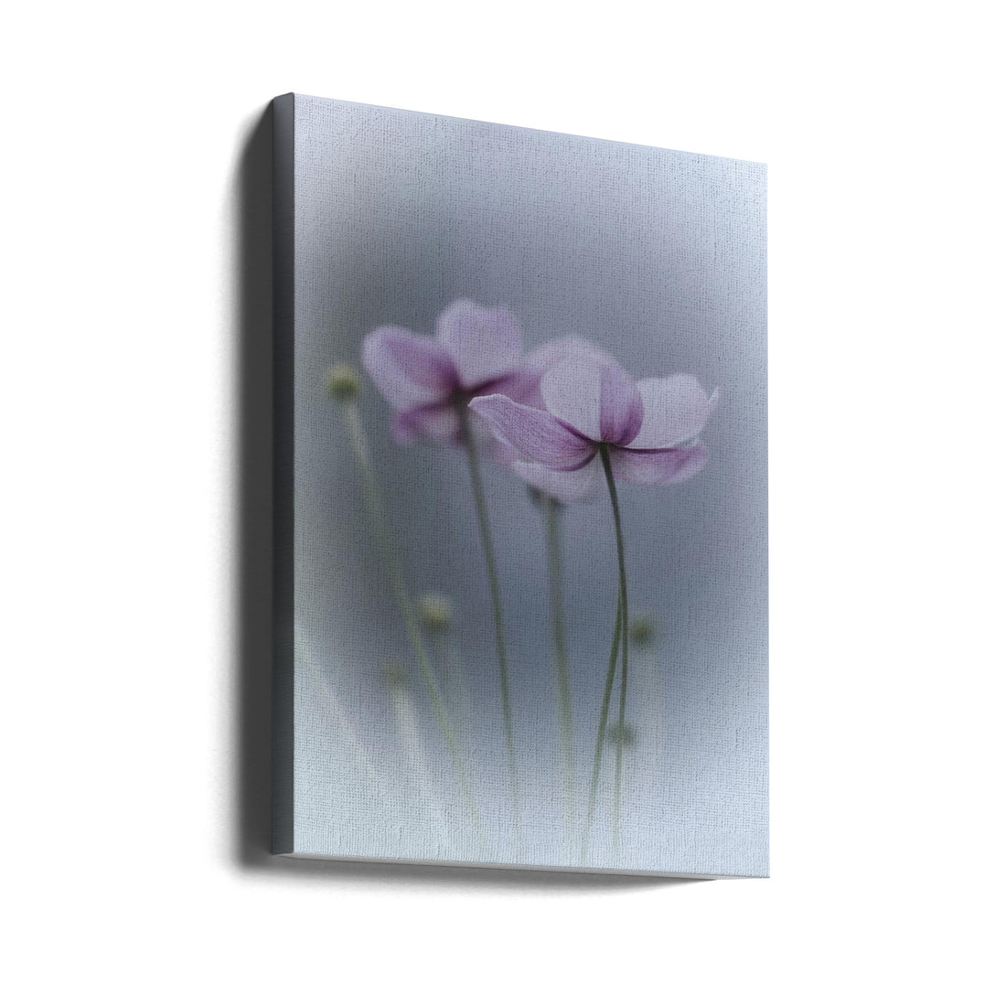 Purple Delight by Purple Bamboo | Floral Botanical Macro, Large Canvas Wall Art Print | Artsy Earth