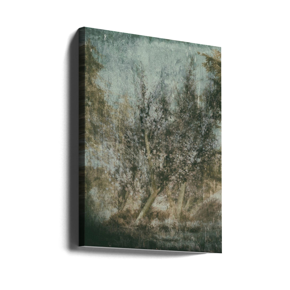 To everything there is a season by Delphine Devos | Creative Landscape Edit, Large Canvas Wall Art Print | Artsy Earth