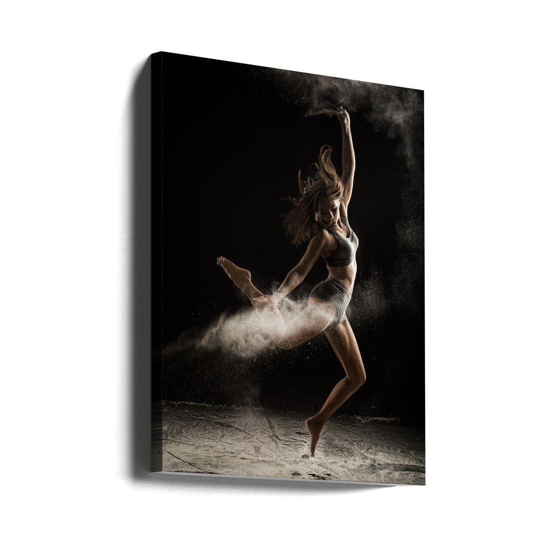 Dance in Motion by Balazs Bartal | Ballet Dancer Performance, Large Canvas Wall Art Print | Artsy Earth