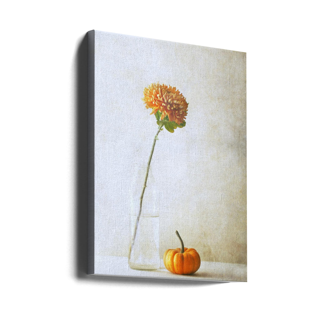 Autumn Flower by Delphine Devos | Botanical Still Life, Large Canvas Wall Art Print | Artsy Earth