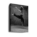 Dance in Motion by Boris Belokonov | Dancing Female Portrait, Large Canvas Wall Art Print | Artsy Earth