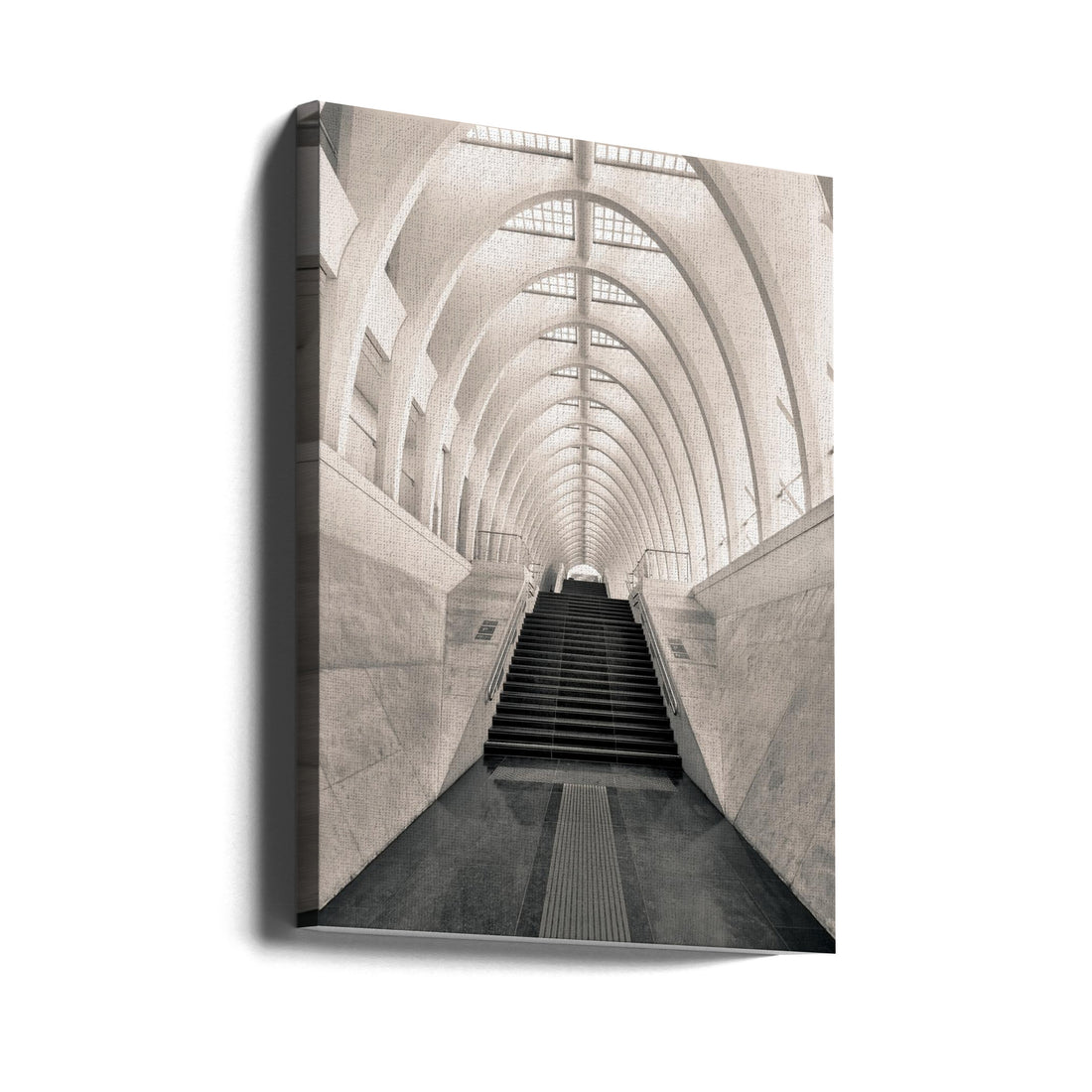 Inside Calatrava by Oscar Lopez | Modern Architecture Perspective, Large Canvas Wall Art Print | Artsy Earth