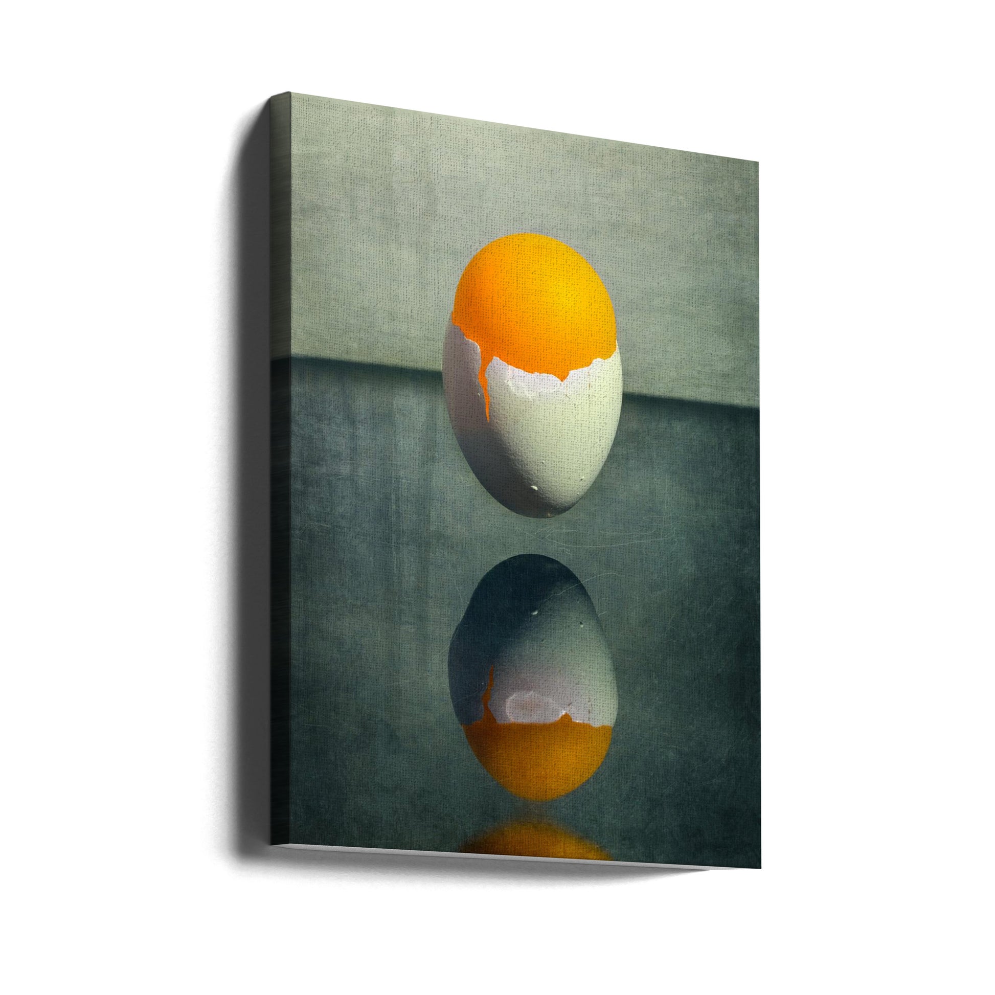 Morning Eggs by Brig Barkow | Fresh Egg Still Life, Large Canvas Wall Art Print | Artsy Earth