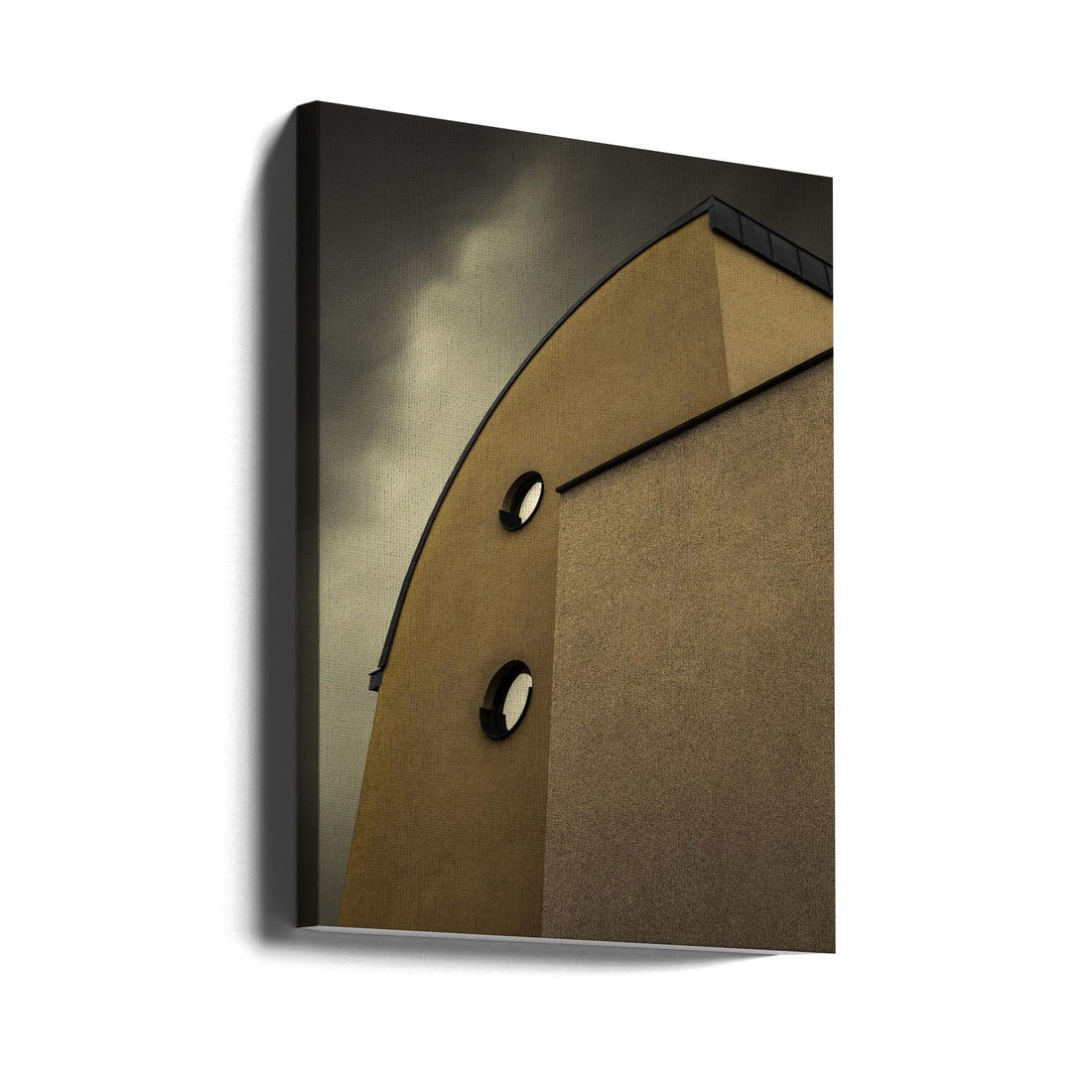 Urban Architecture by Gilbert Claes | Belgian Building Facade, Large Canvas Wall Art Print | Artsy Earth