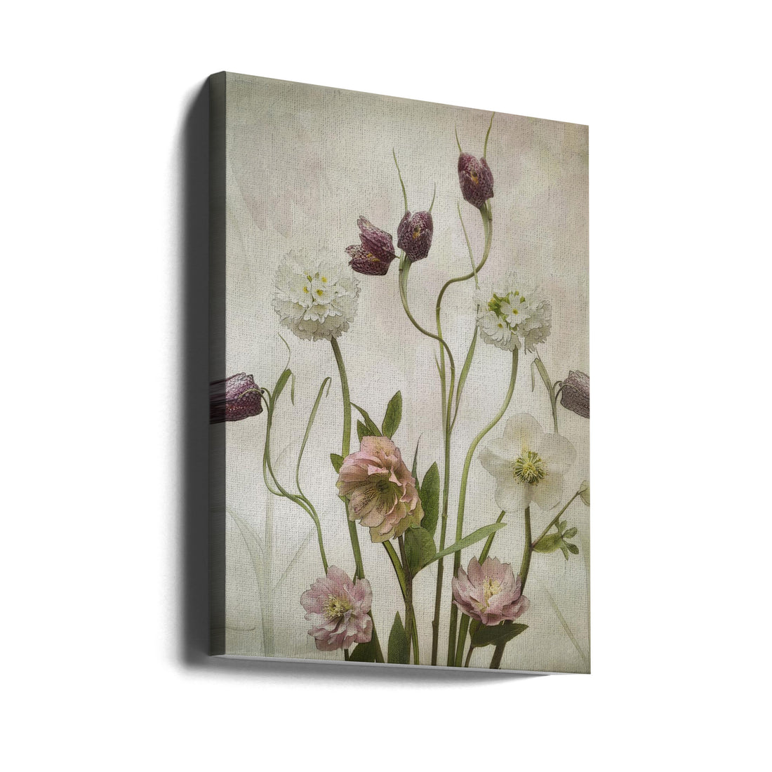 Spring Garden by Sharon Williams | Botanical Floral Art, Large Canvas Wall Art Print | Artsy Earth