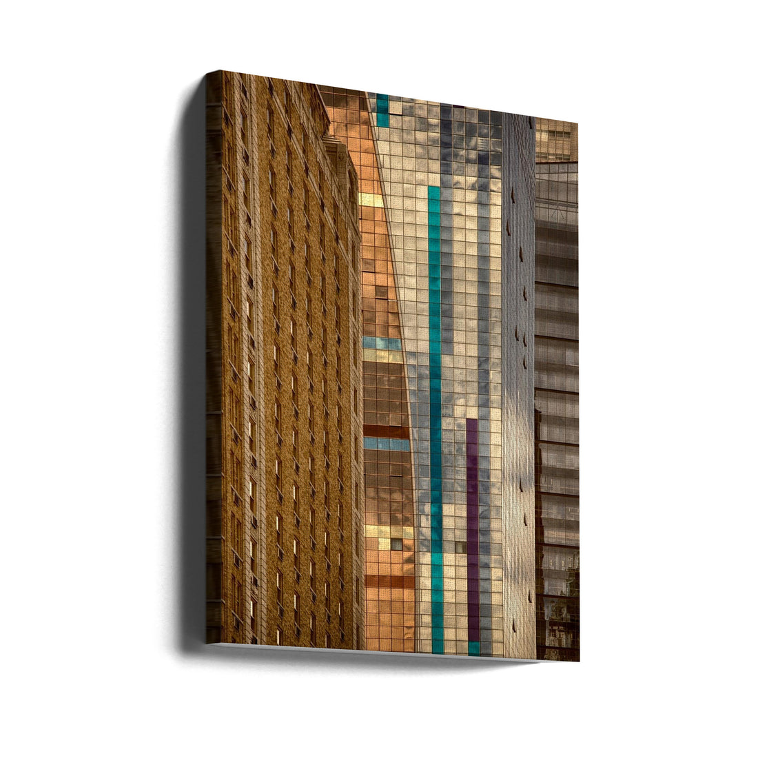 8th Avenue by Roxana Labagnara | Urban Architecture Cityscape, Large Canvas Wall Art Print | Artsy Earth