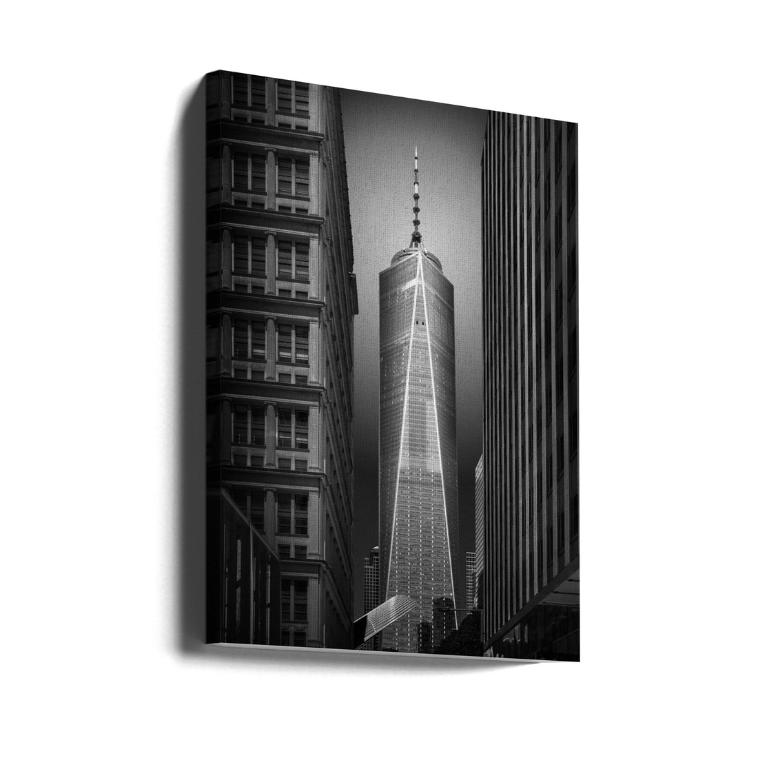 Resurrection - New from Old by Daryll Williams | World Trade Center Architecture, Large Canvas Wall Art Print | Artsy Earth