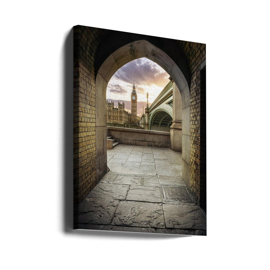 Westminster Tunnel by Nader El Assy | London Historical Architecture, Large Canvas Wall Art Print | Artsy Earth