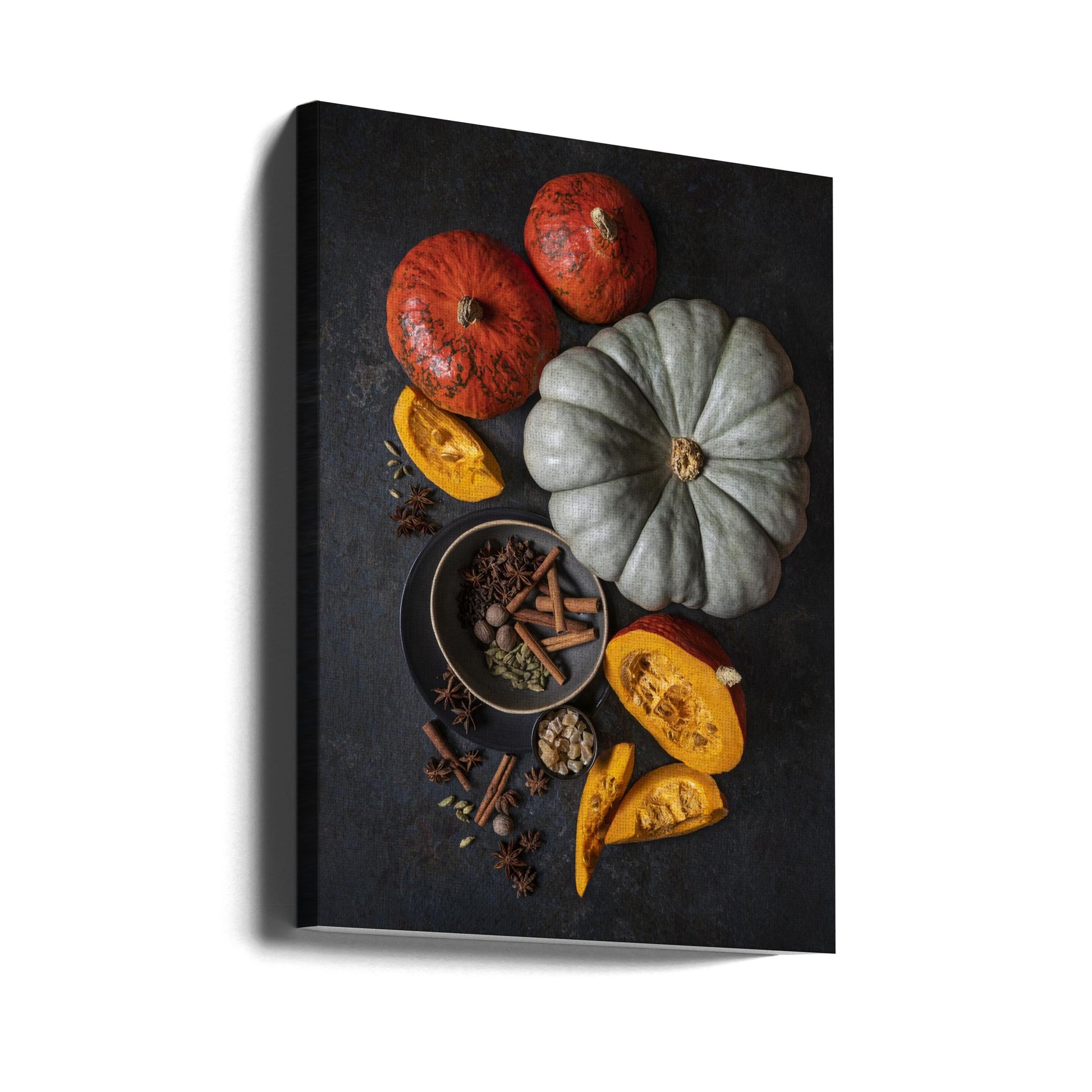 Autumn on the table by Diana Popescu | Fall Still Life, Large Canvas Wall Art Print | Artsy Earth