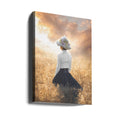 Summer Lady by Ildiko Neer | Vintage Countryside Portrait, Large Canvas Wall Art Print | Artsy Earth