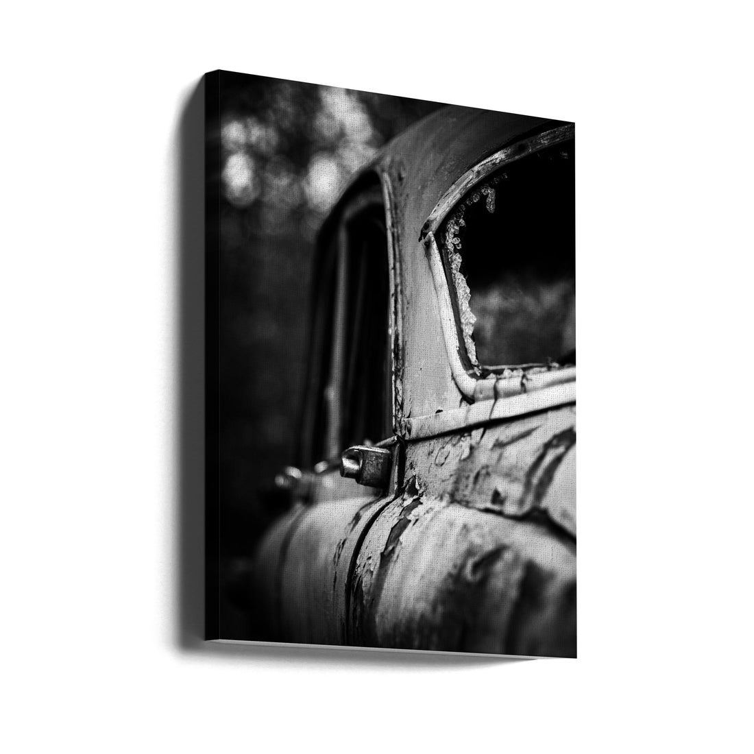 Scrap Car by Benny Pettersson | Abandoned Classic Vehicle, Large Canvas Wall Art Print | Artsy Earth