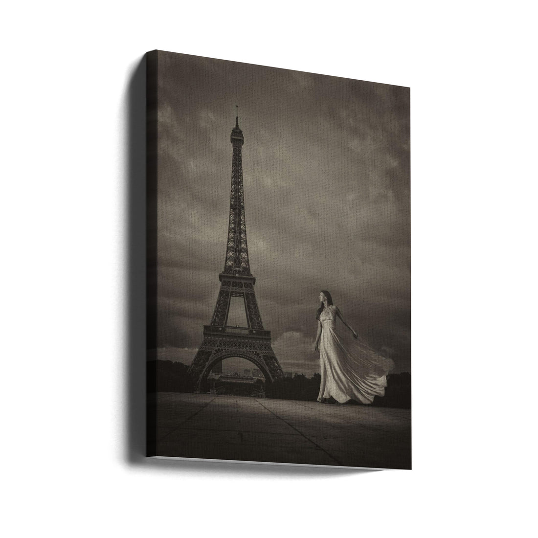 Paris Freedom by Chris Netton | Fashion Portrait Tower, Large Canvas Wall Art Print | Artsy Earth