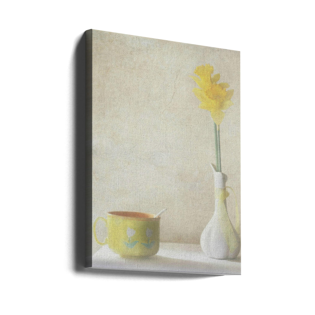 Daffodils by Delphine Devos | Spring Floral Botanical, Large Canvas Wall Art Print | Artsy Earth