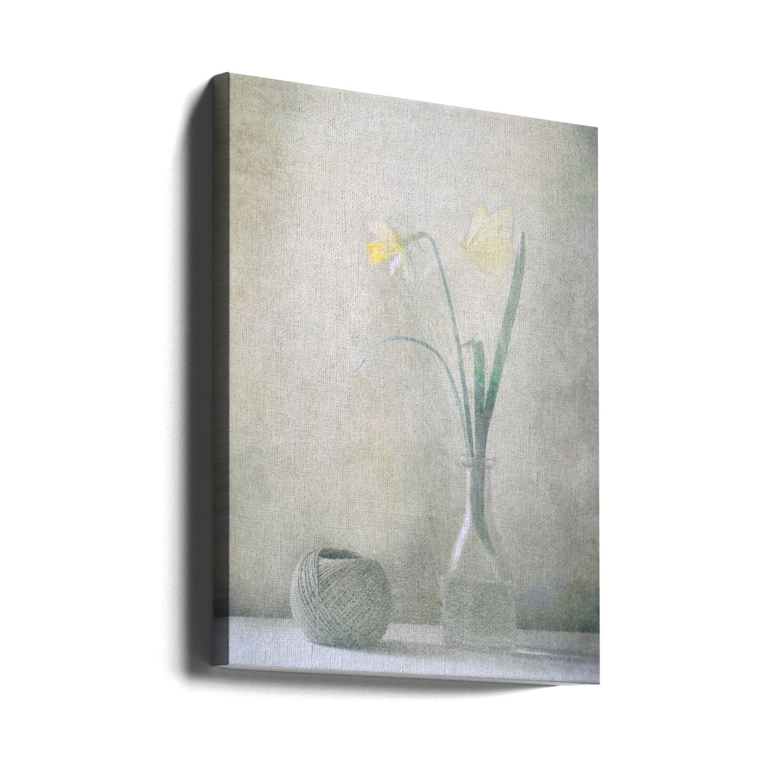 Spring at Home by Delphine Devos | Floral Botanical Farmhouse, Large Canvas Wall Art Print | Artsy Earth