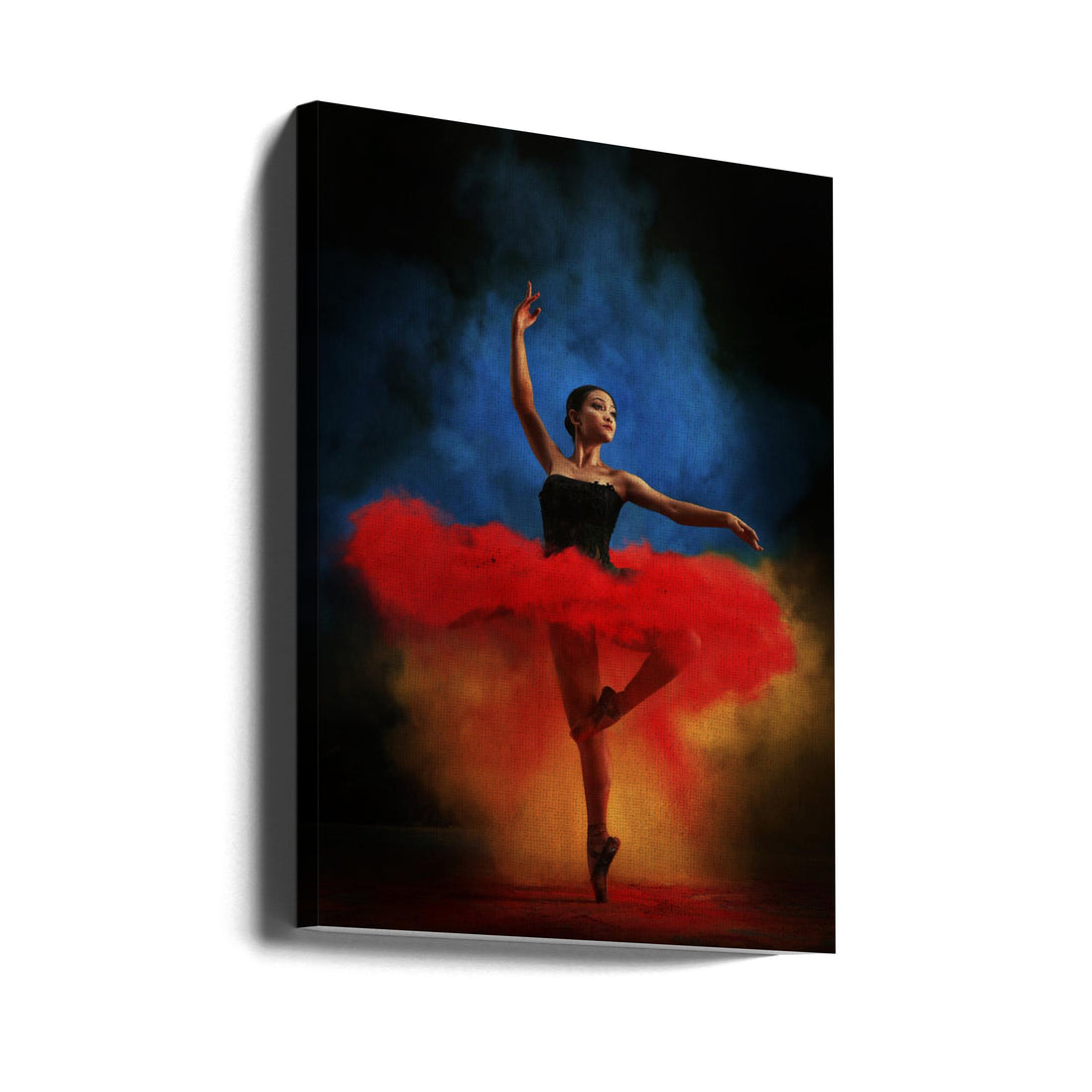 Color Dance by Sebastian Kisworo | Ballet Dance Performance, Large Canvas Wall Art Print | Artsy Earth