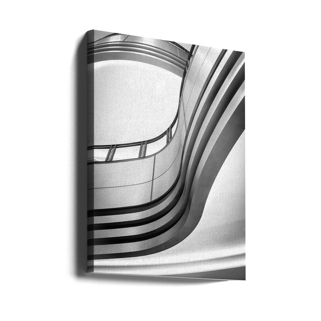 Undulation by Nob Noza | Abstract Geometric Architecture, Large Canvas Wall Art Print | Artsy Earth