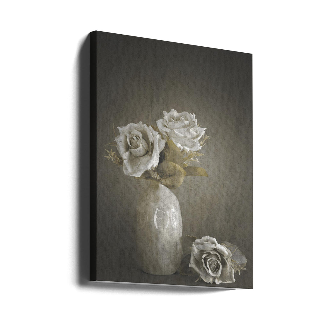 Softened Floral Art by Cicek Kiral | Botanical Still Life, Large Canvas Wall Art Print | Artsy Earth