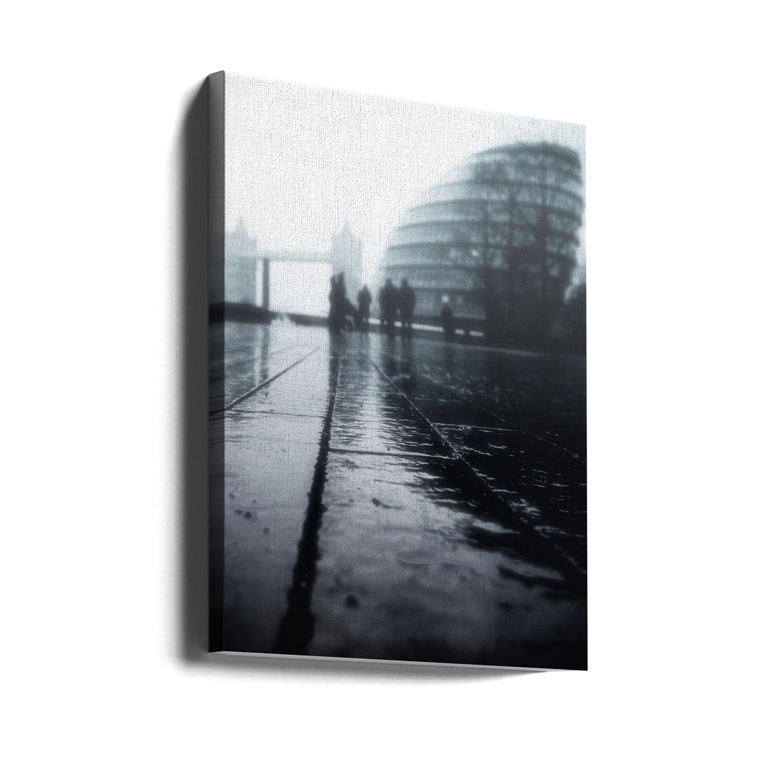 Misty Hall by David George | London Foggy Architecture, Large Canvas Wall Art Print | Artsy Earth