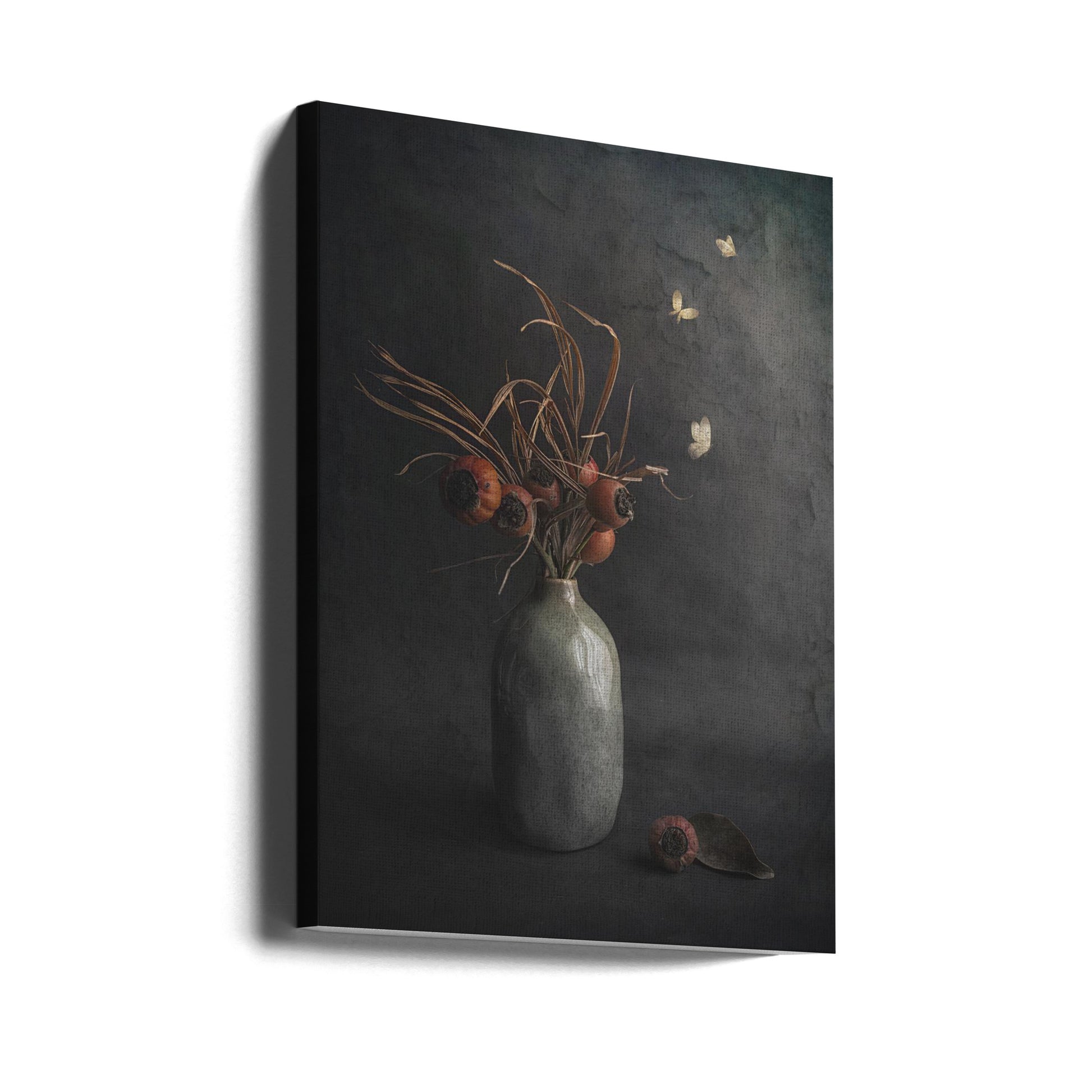 Flamboyant by Cicek Kiral | Botanical Floral Still Life, Large Canvas Wall Art Print | Artsy Earth