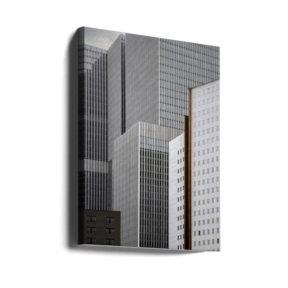 Tower Society by Gilbert Claes | Modern Urban Architecture, Large Canvas Wall Art Print | Artsy Earth