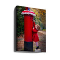 Santa's Mailbox by Peter Davidson | Christmas Letter Posting, Large Canvas Wall Art Print | Artsy Earth