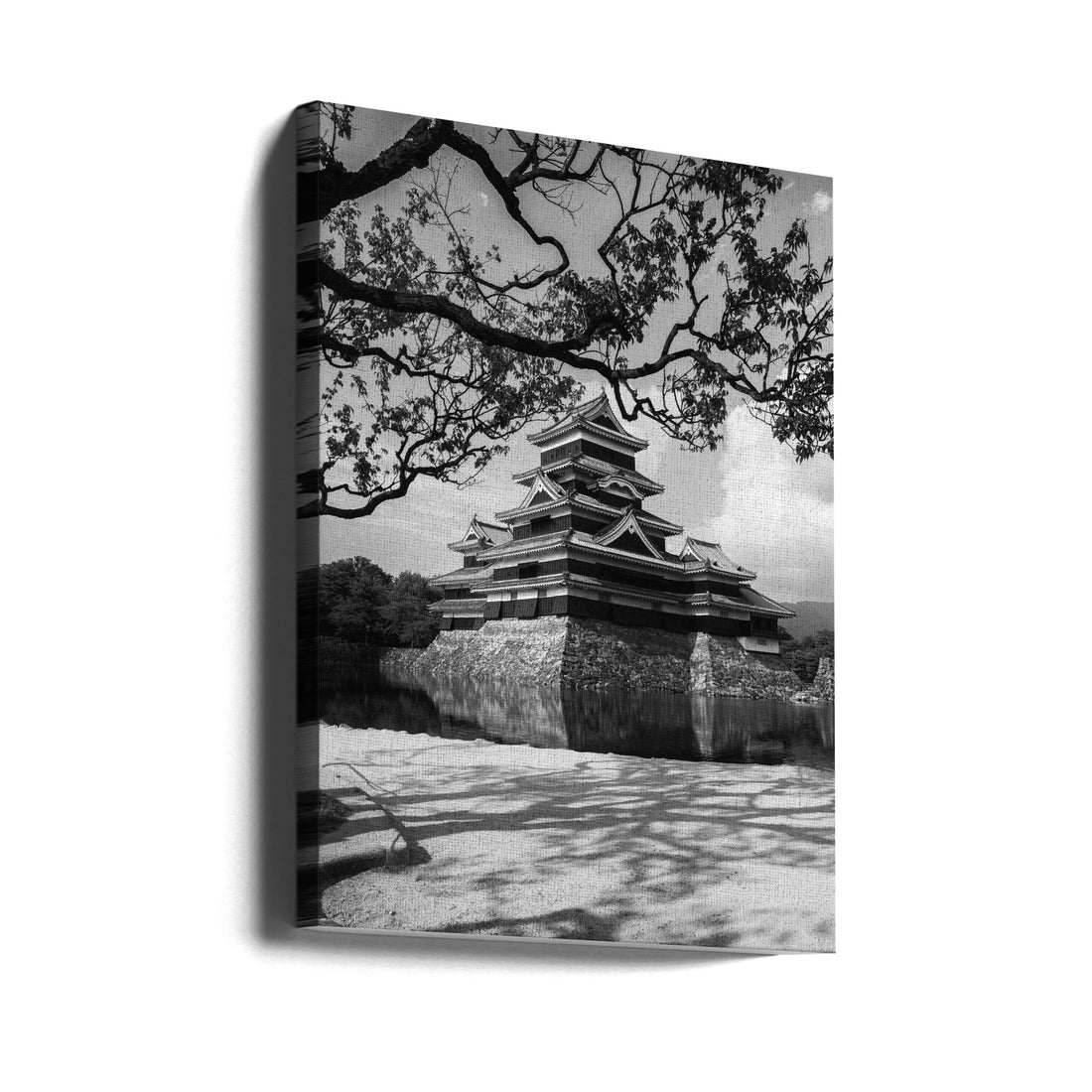 Matsumoto Castle by Jonathan Lai | Historic Japanese Fortress, Large Canvas Wall Art Print | Artsy Earth